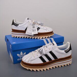 Clot X Adidas Originals Superstar Sneakers White
